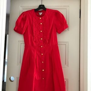 Red Shirt Dress